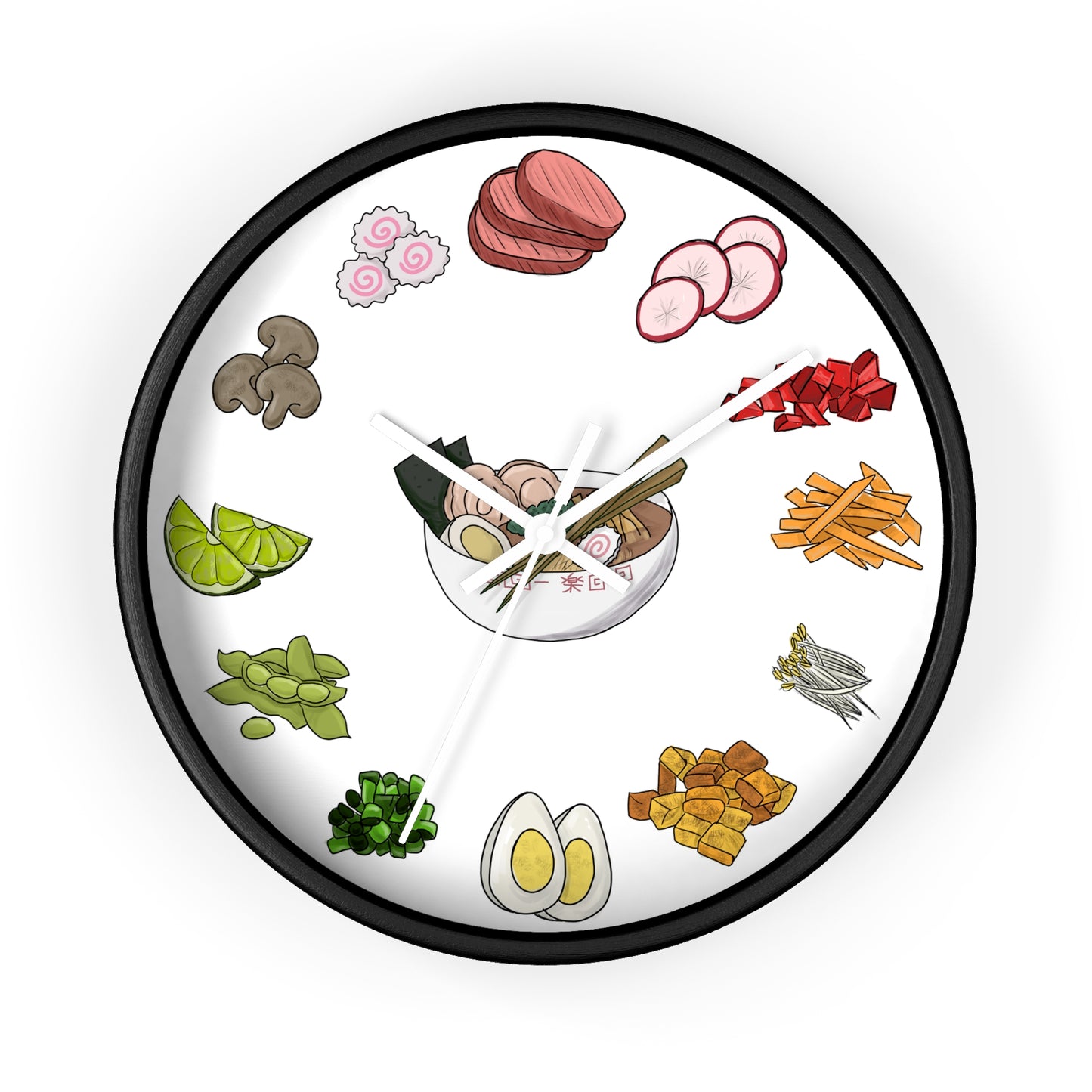 Ramen Time! Wall Clock