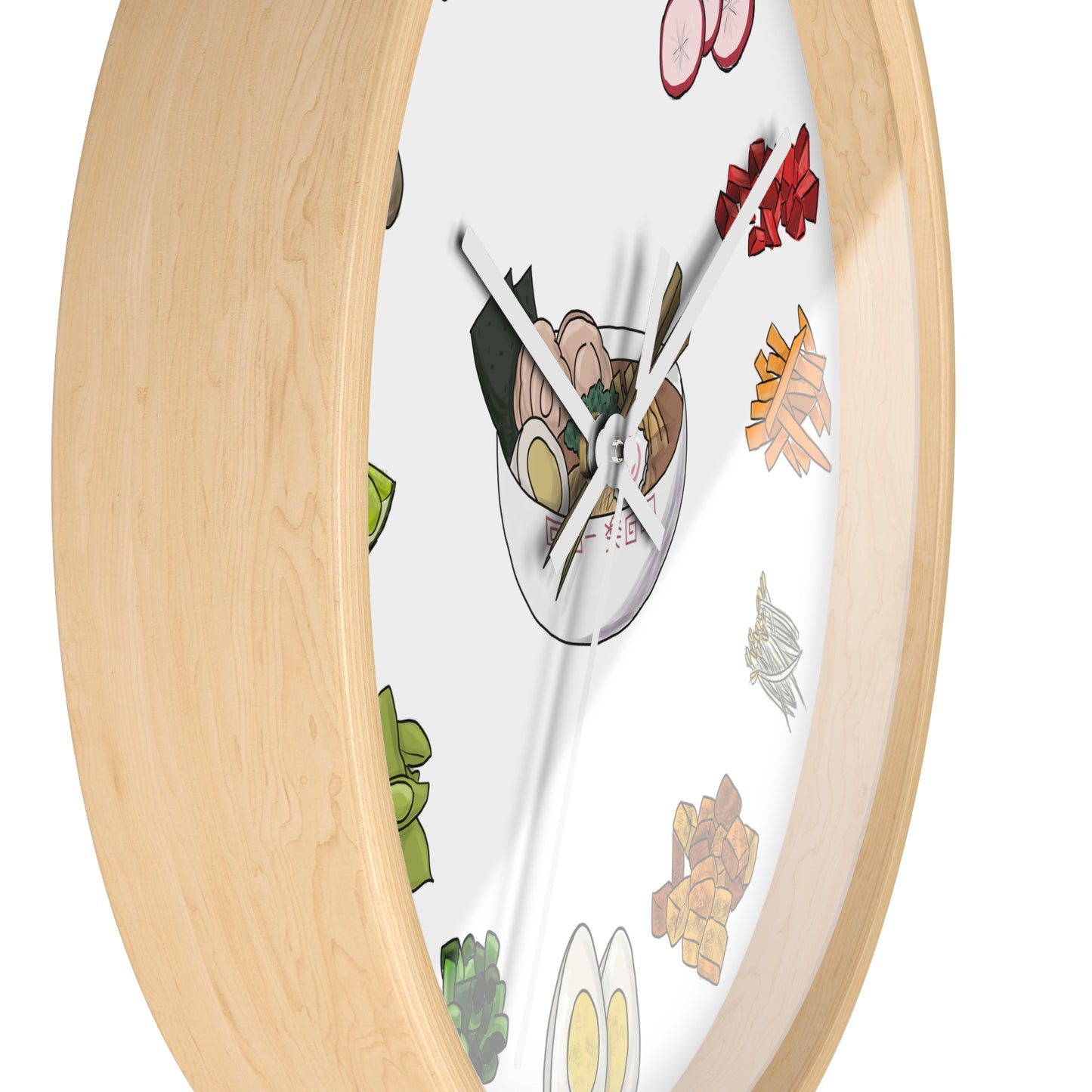Ramen Time! Wall Clock