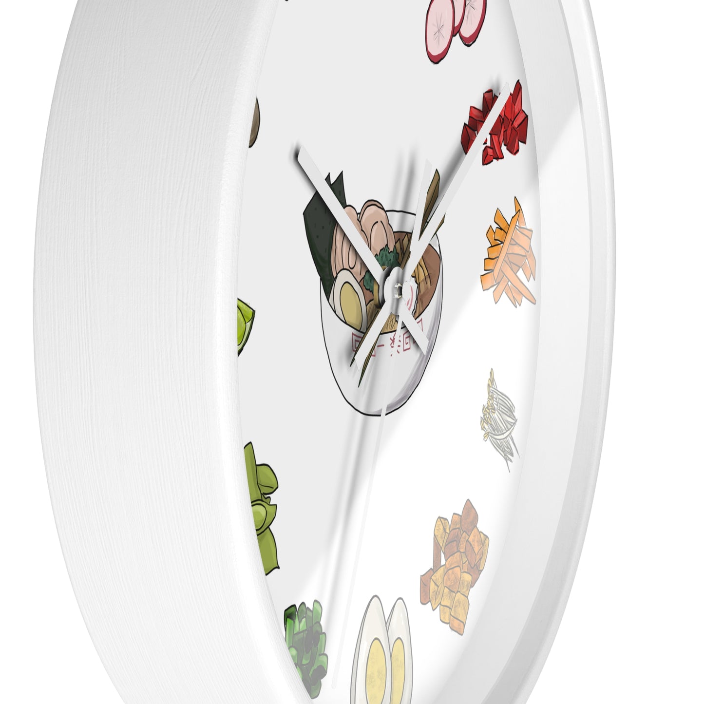 Ramen Time! Wall Clock