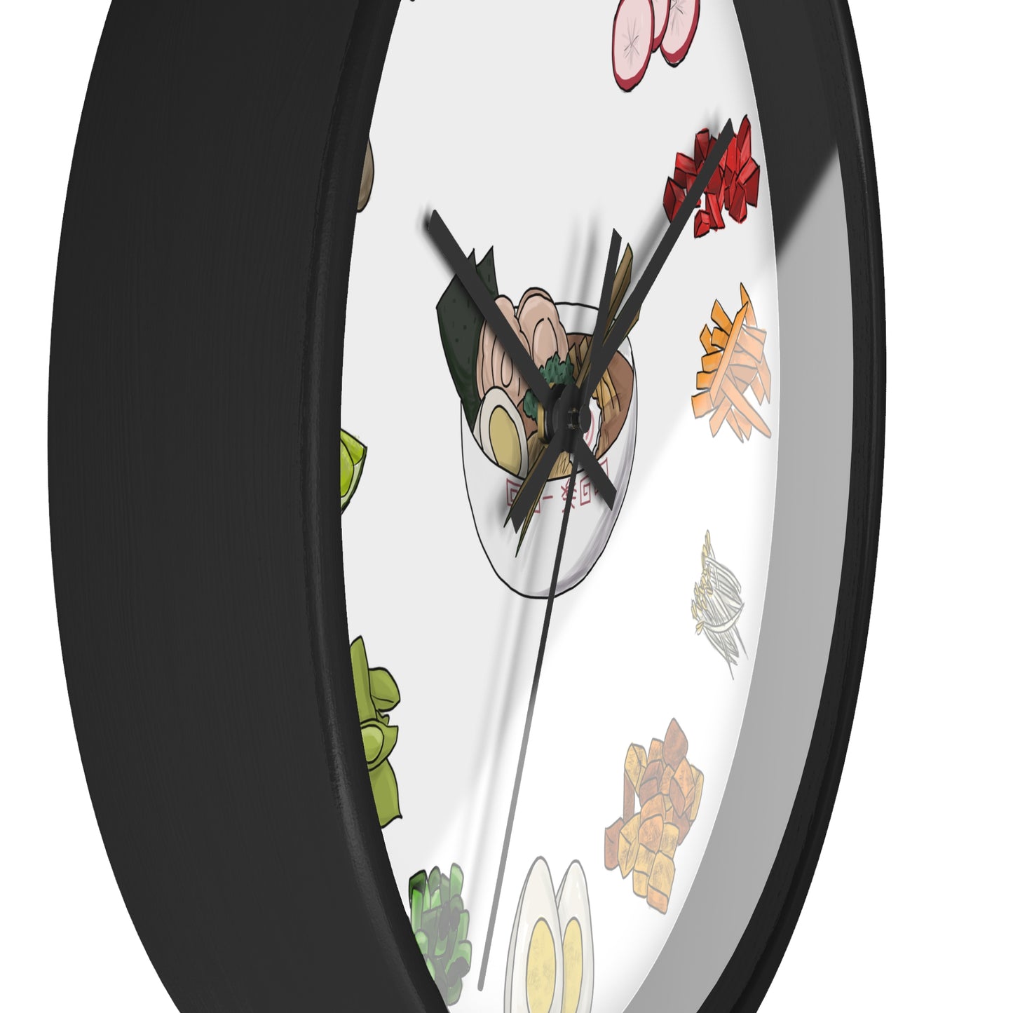 Ramen Time! Wall Clock