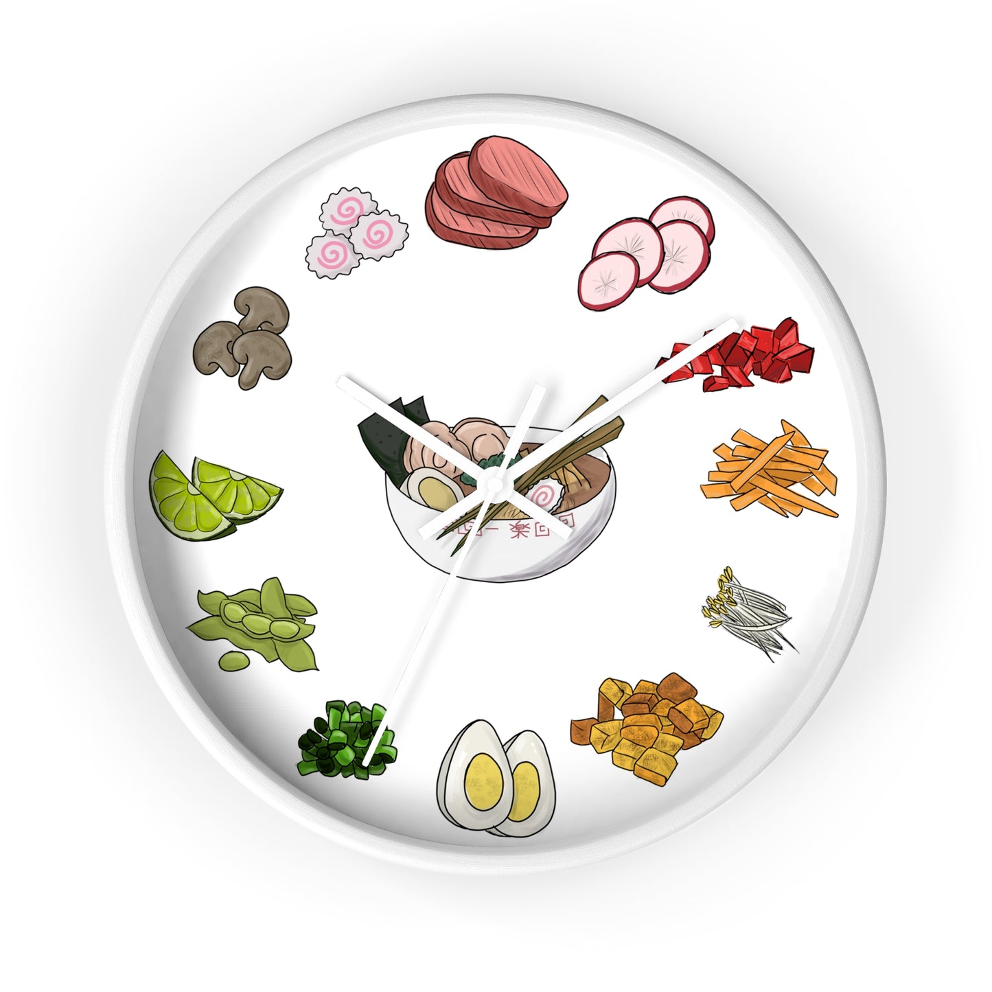 Ramen Time! Wall Clock