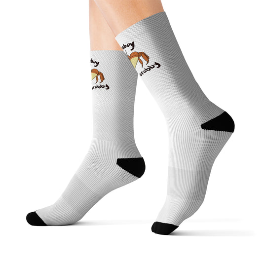 Stabby Crabby Sublimation Socks