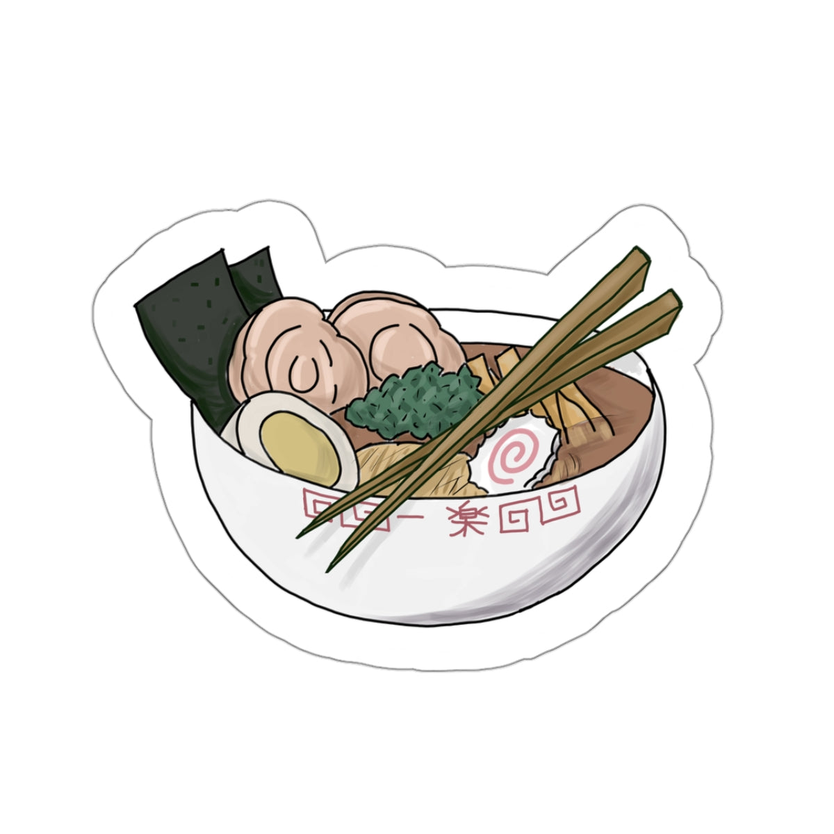 Ramen Kiss-Cut Sticker