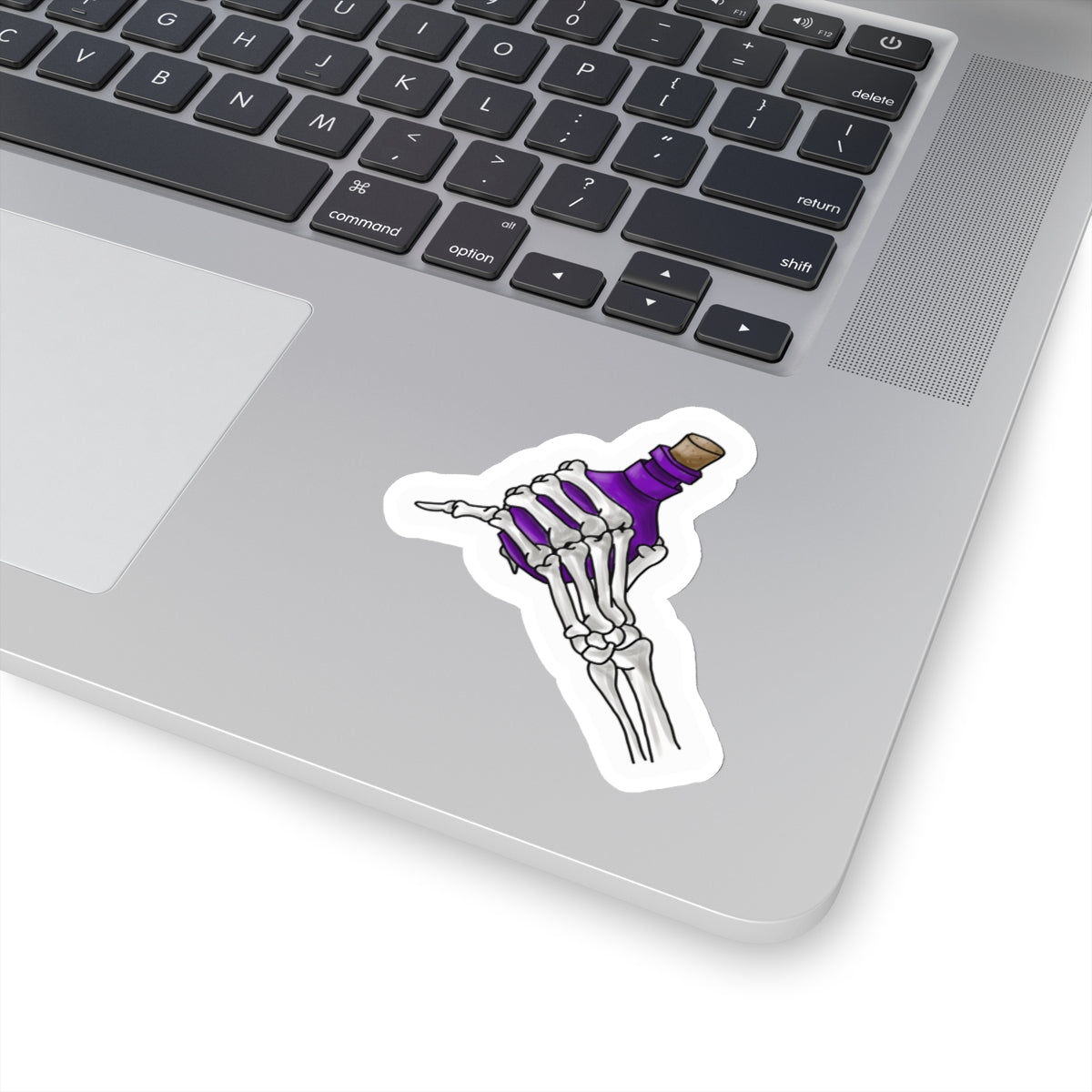 Skelly Hand Kiss-Cut Sticker