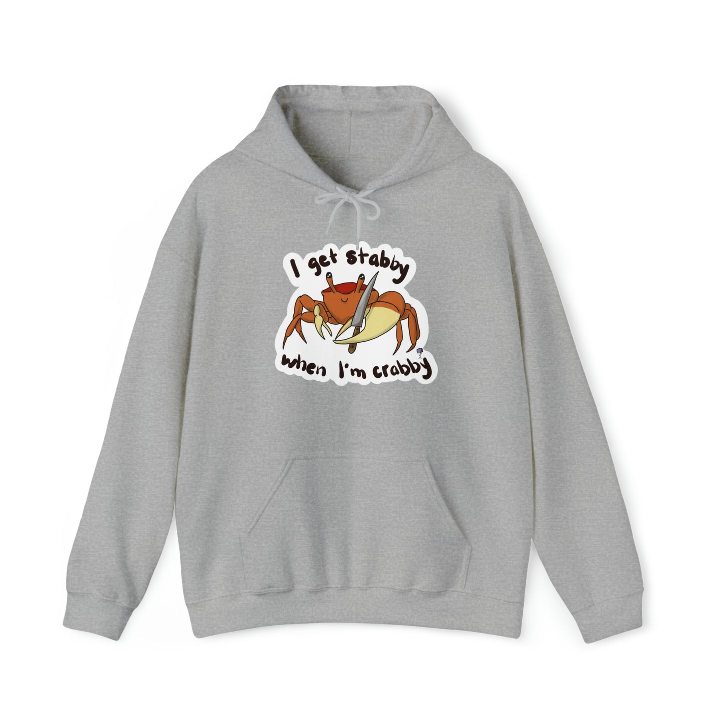 Stabby Crabby Unisex Heavy Blend™ Hooded Sweatshirt