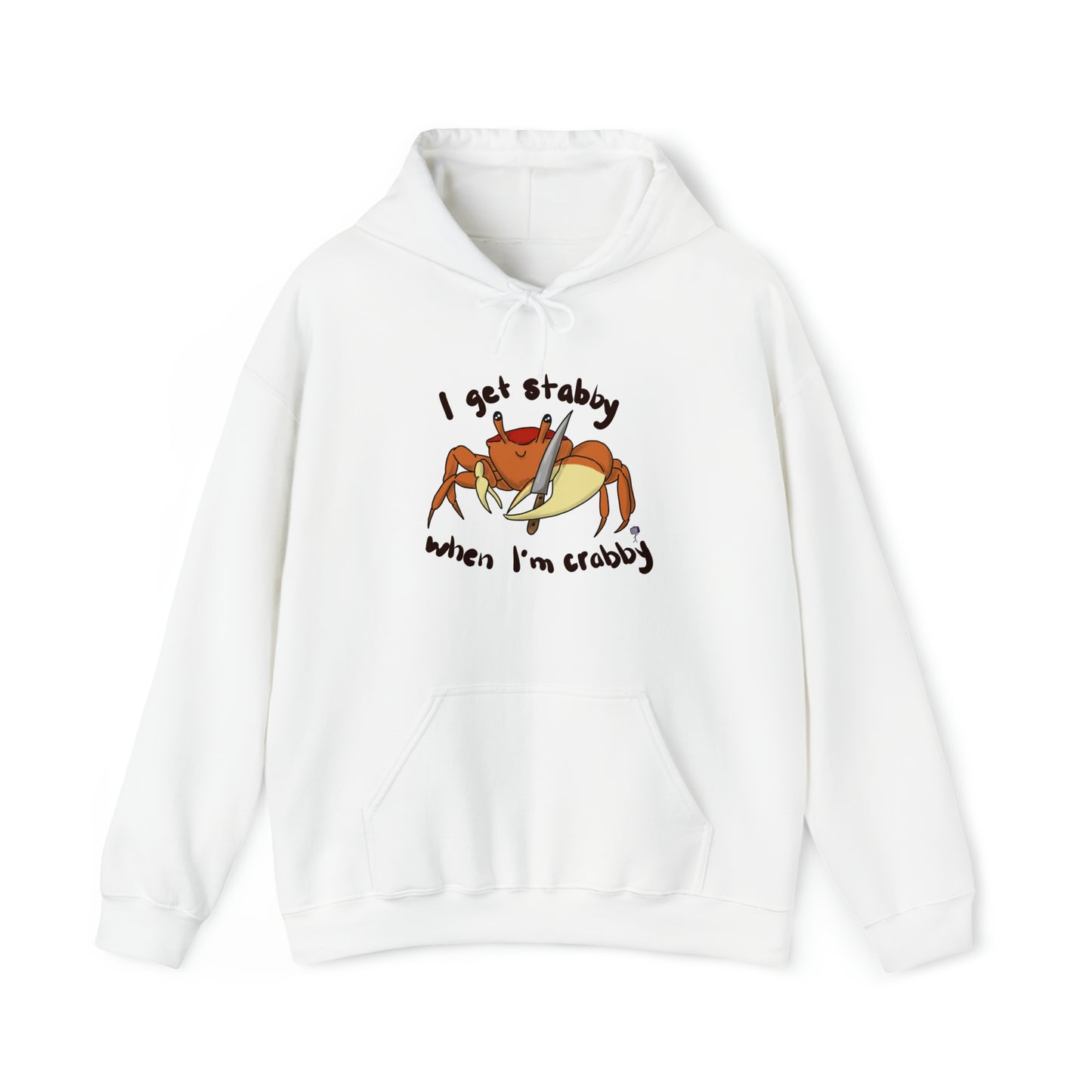 Stabby Crabby Unisex Heavy Blend™ Hooded Sweatshirt