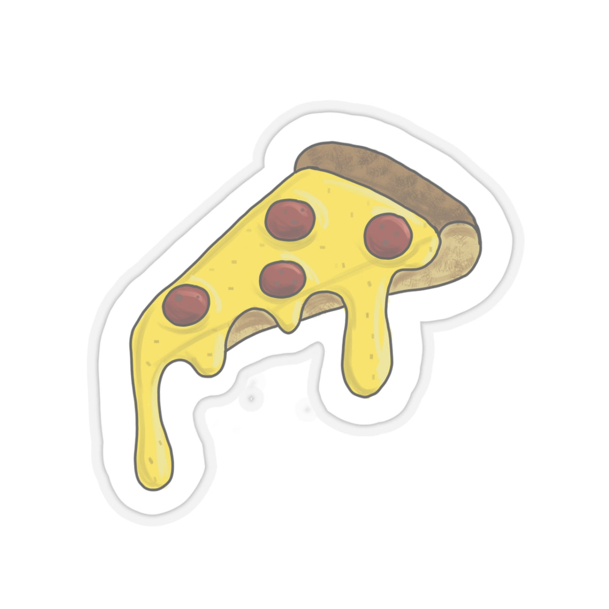 Pizza Kiss-Cut Sticker