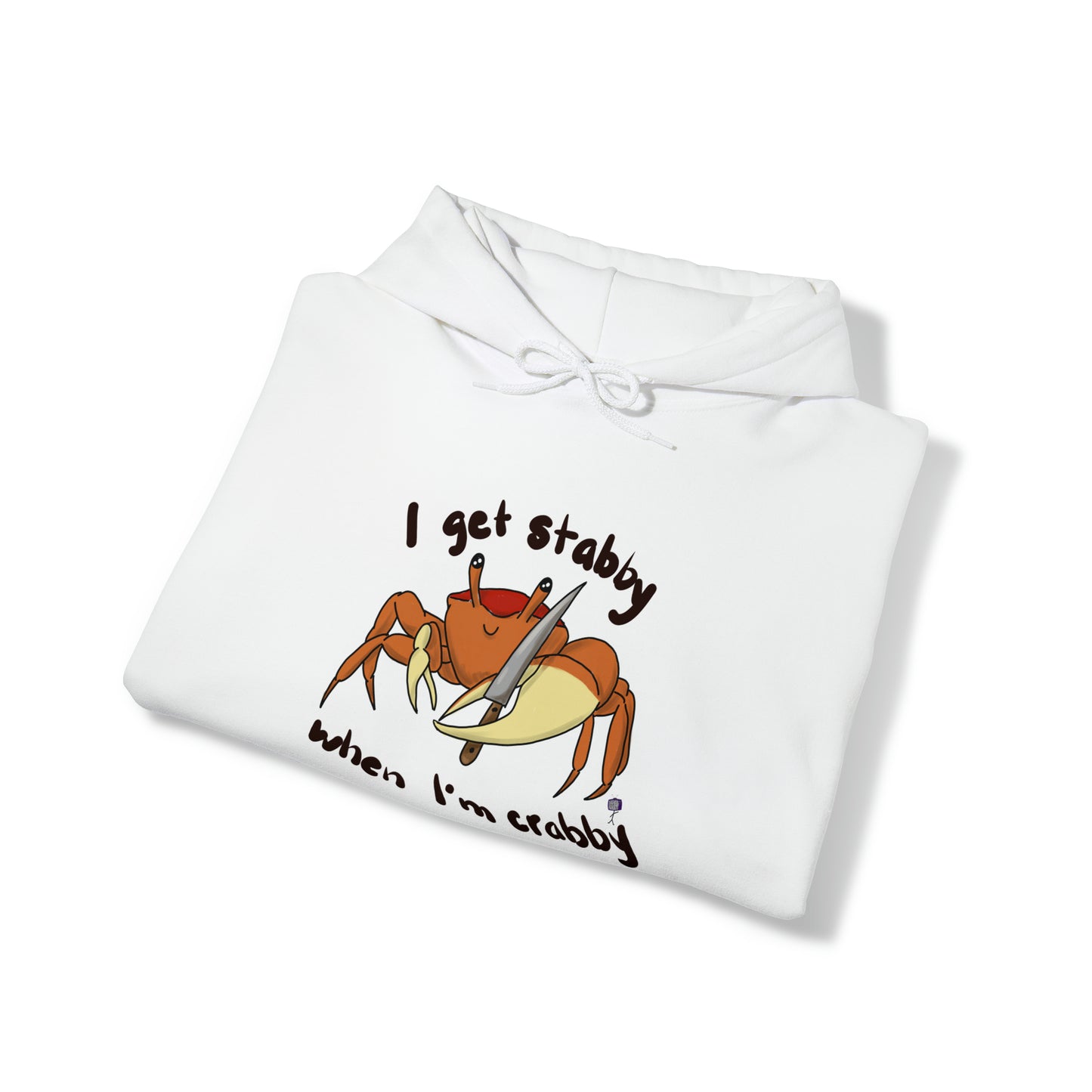 Stabby Crabby Unisex Heavy Blend™ Hooded Sweatshirt