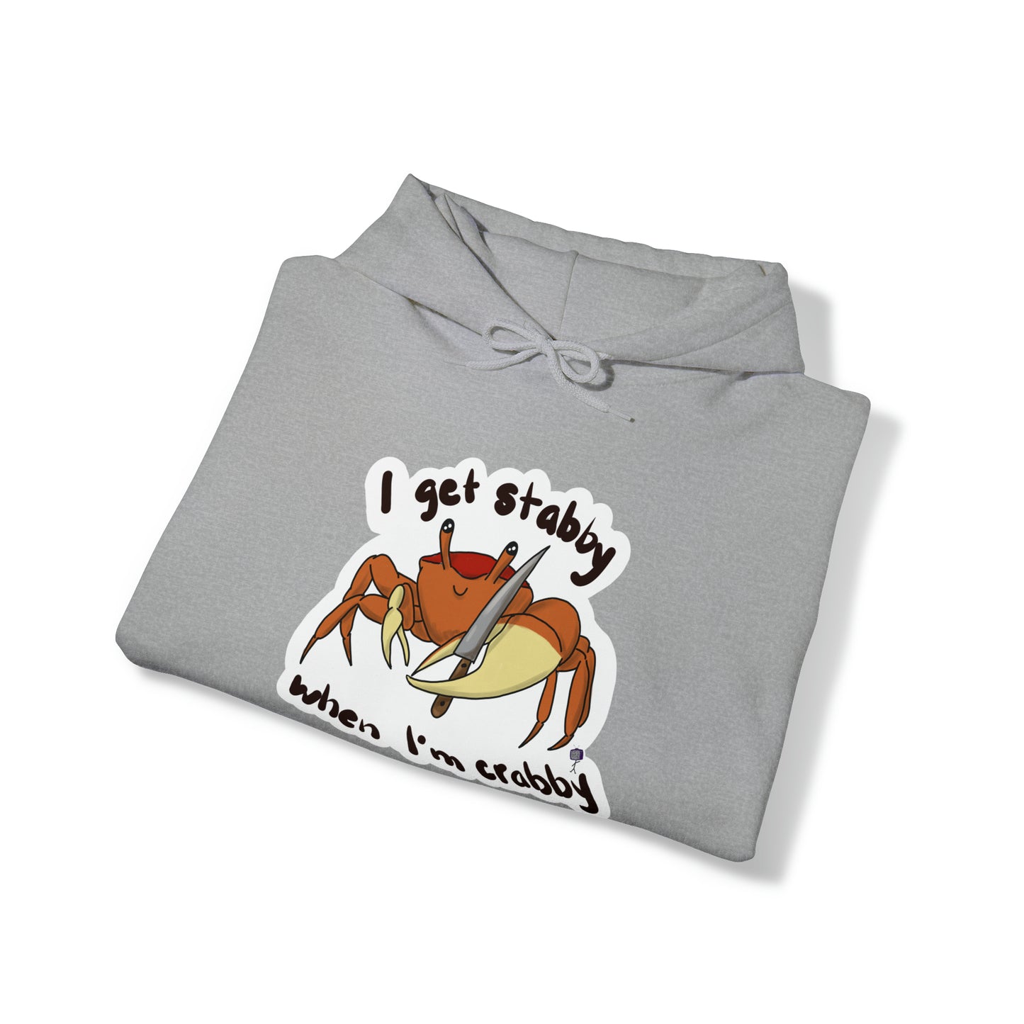 Stabby Crabby Unisex Heavy Blend™ Hooded Sweatshirt