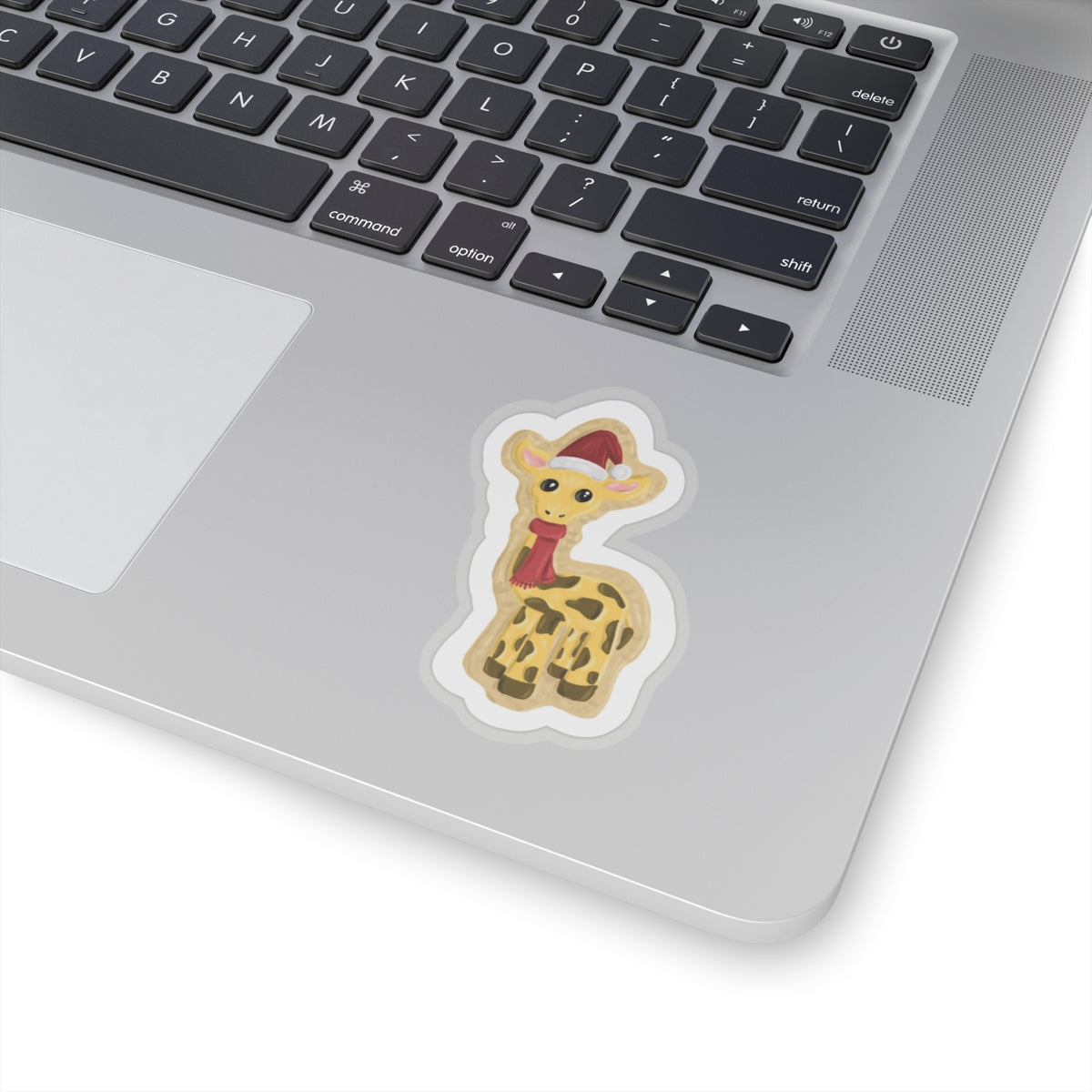 Giraffe Cookie Kiss-Cut Sticker