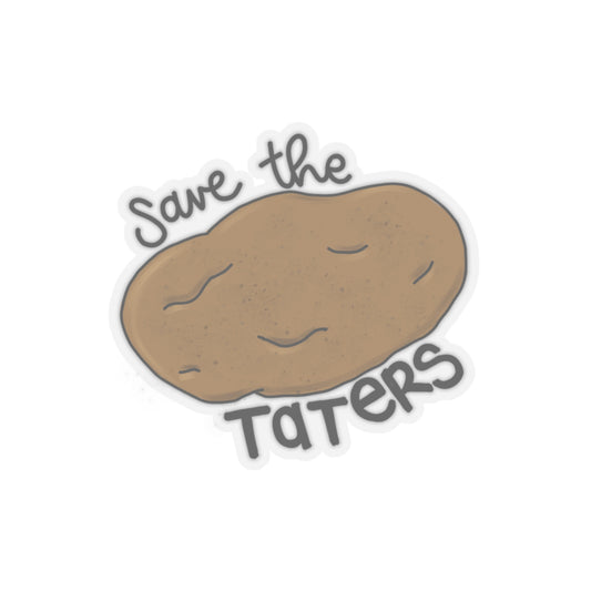 Save the Taters Kiss-Cut Sticker