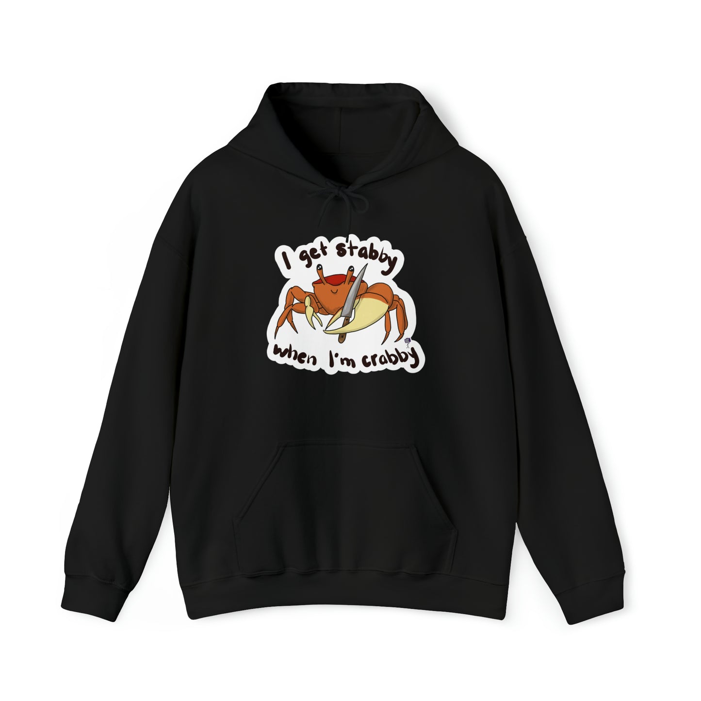 Stabby Crabby Unisex Heavy Blend™ Hooded Sweatshirt