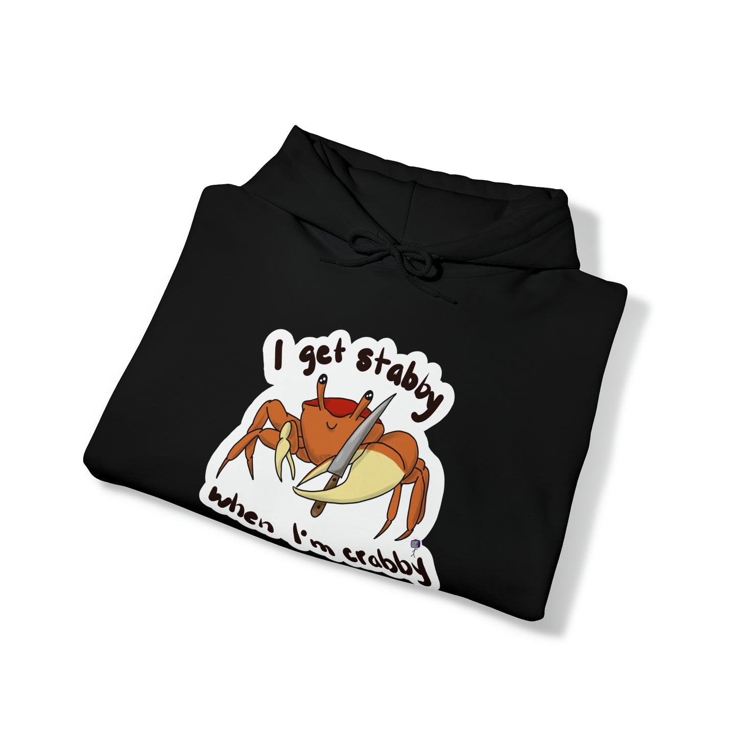 Stabby Crabby Unisex Heavy Blend™ Hooded Sweatshirt