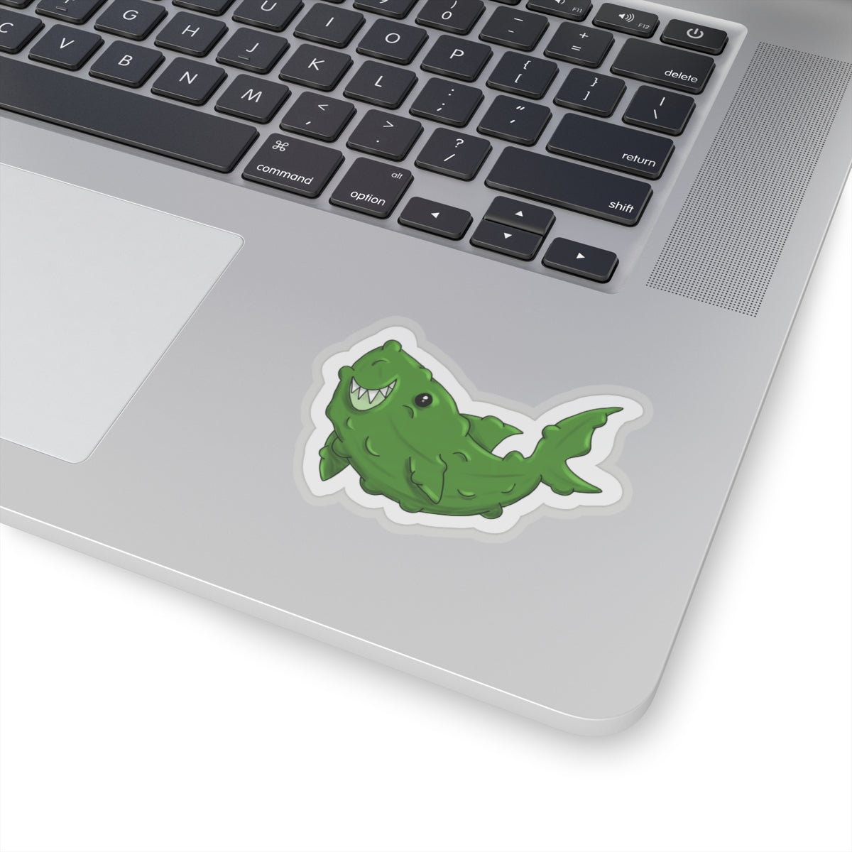 Pickle Shark Kiss-Cut Sticker