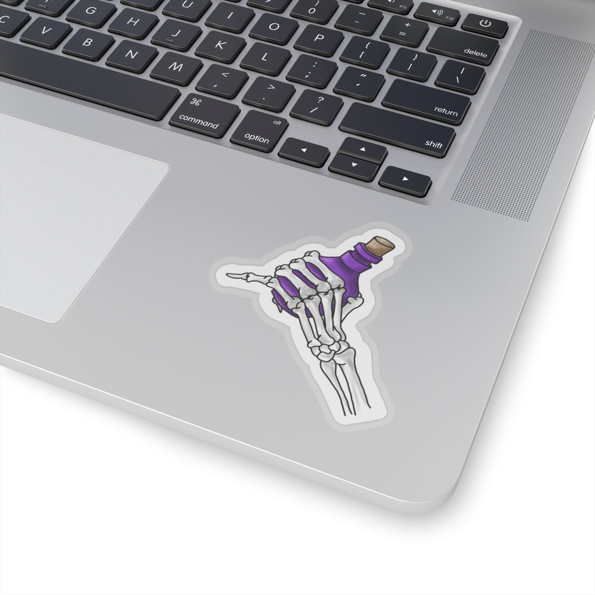 Skelly Hand Kiss-Cut Sticker