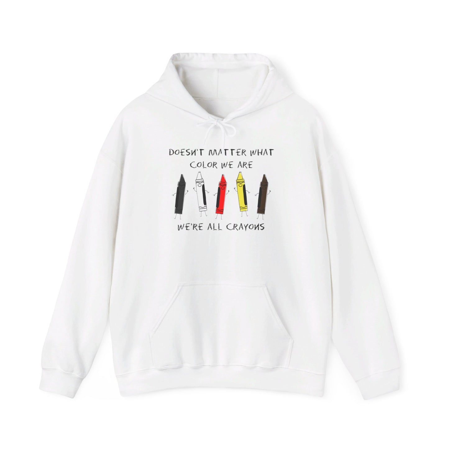 We're All Crayons Equality Unisex Heavy Blend™ Hooded Sweatshirt