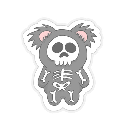 Koala Skelly Kiss-Cut Sticker