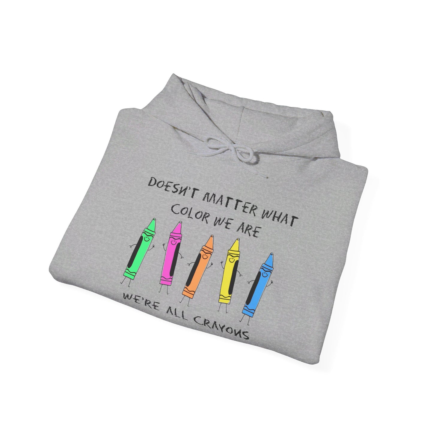 We're All Crayons Equality Unisex Heavy Blend™ Hooded Sweatshirt